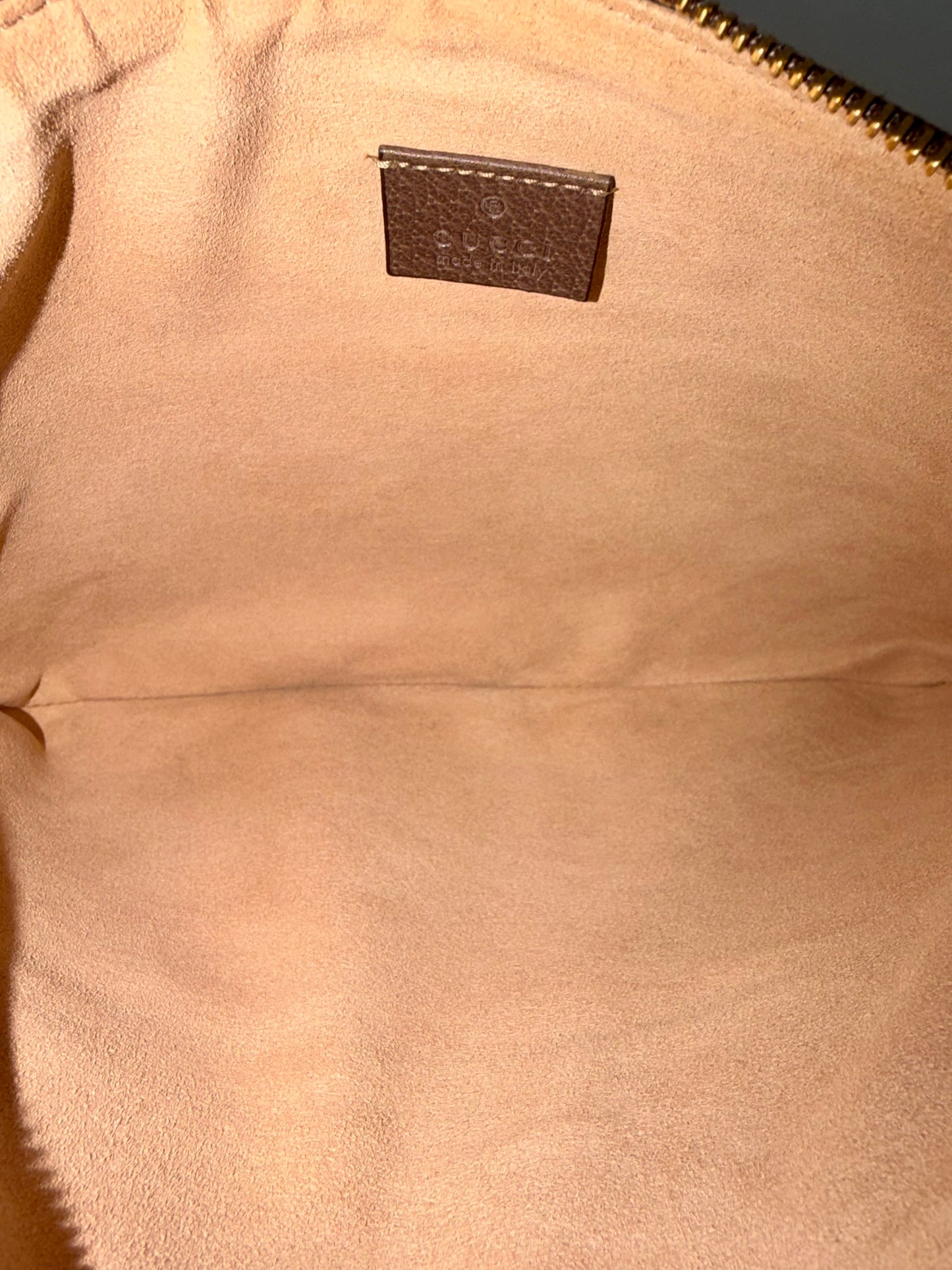 Gucci Ophidia Zip Pouch Clutch