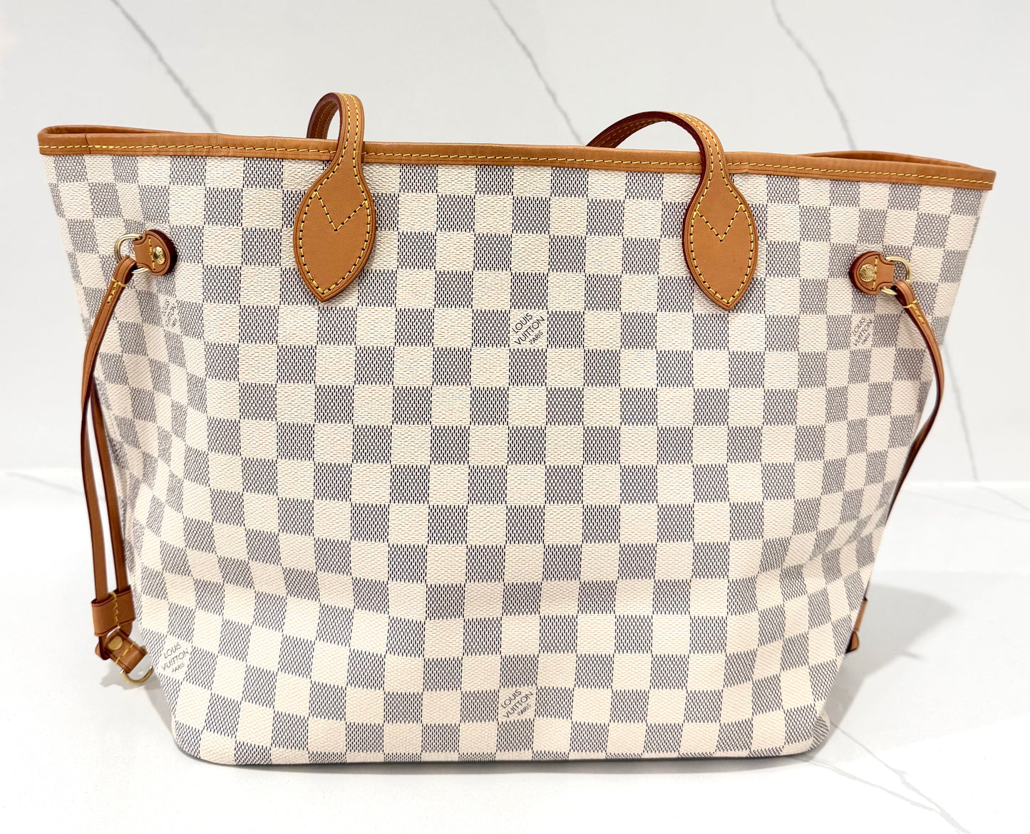Neverfull MM Damier Azur/Pink