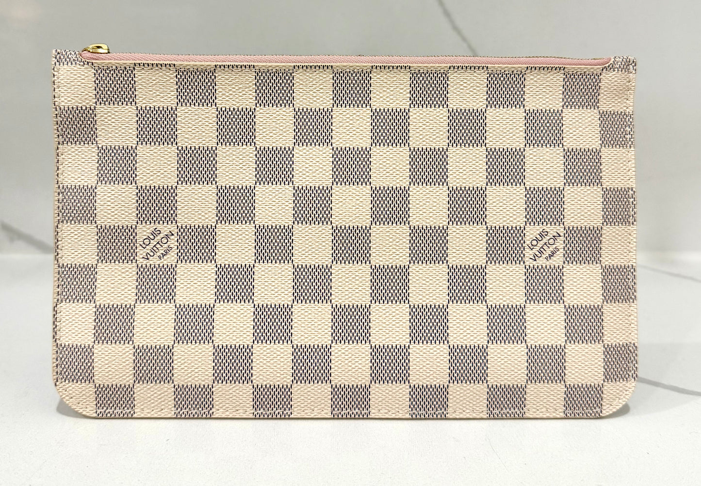 Wristlet Damier Azur/Pink