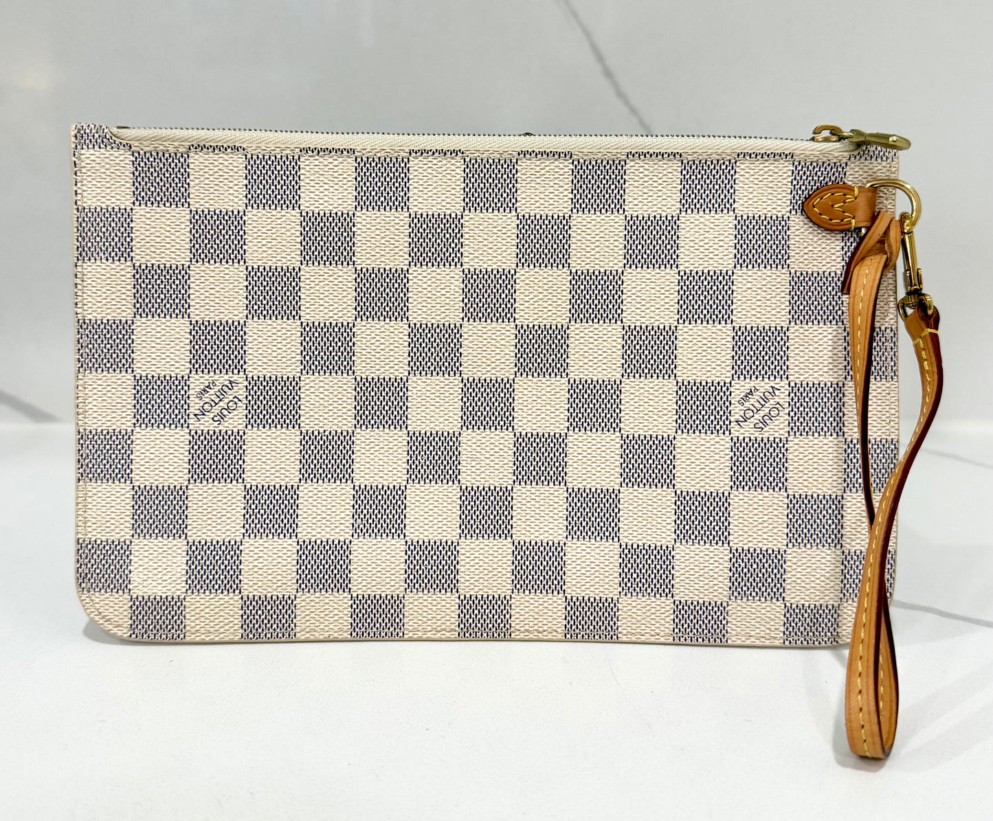 Wristlet Damier Azur