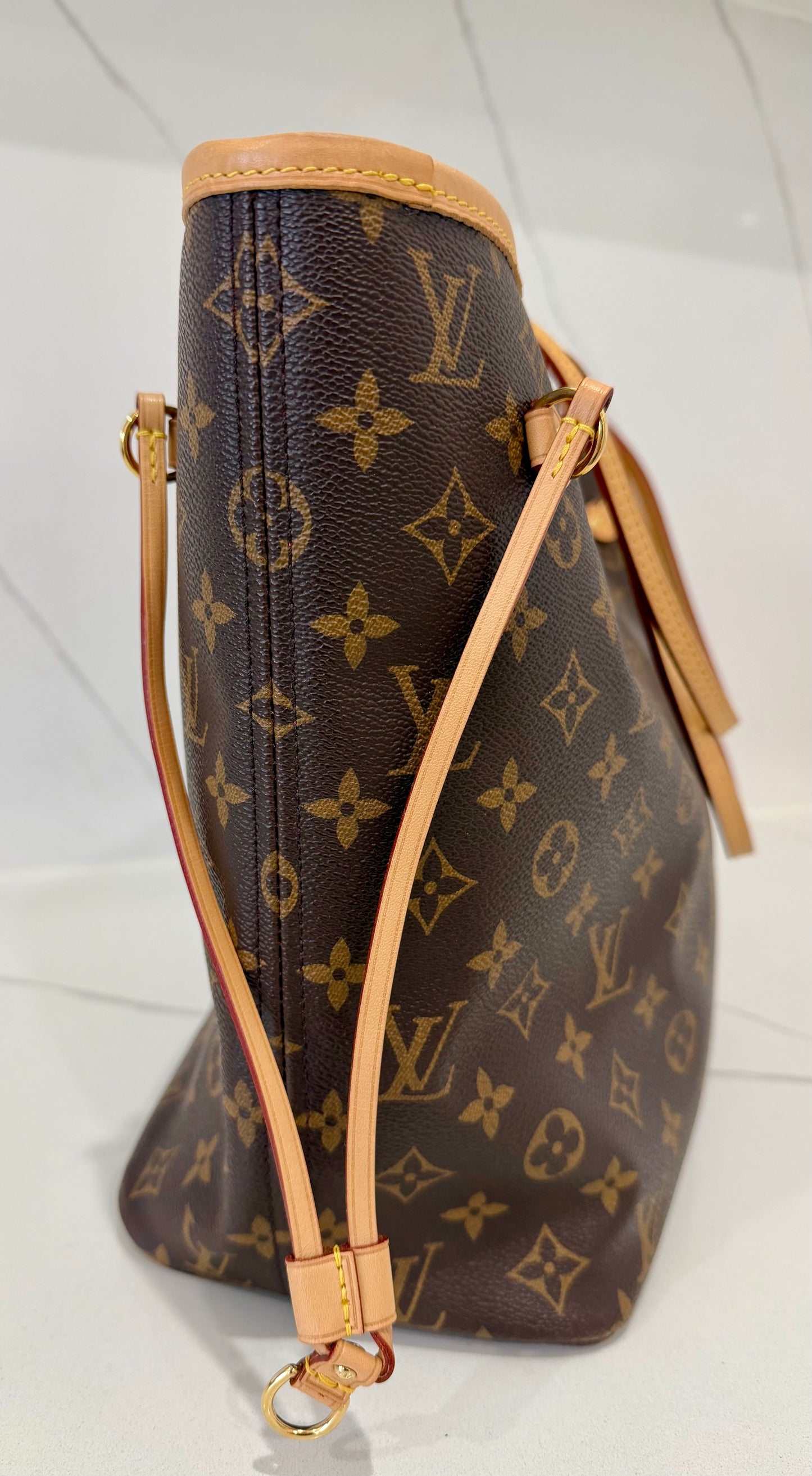 Neverfull MM Monogram/Red