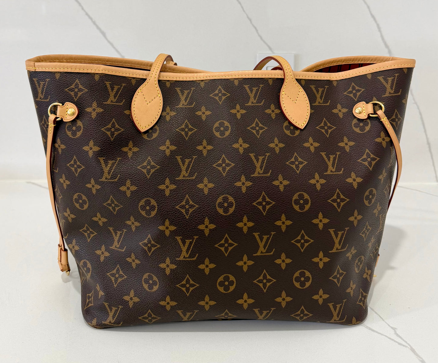 Neverfull MM Monogram/Red