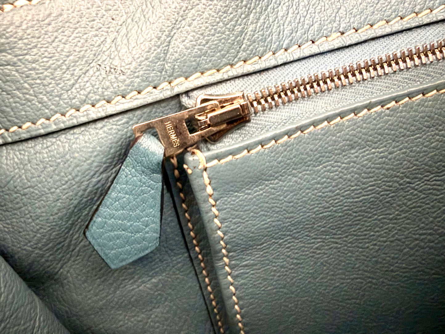 Hermès Birkin 35 Bleu Jean