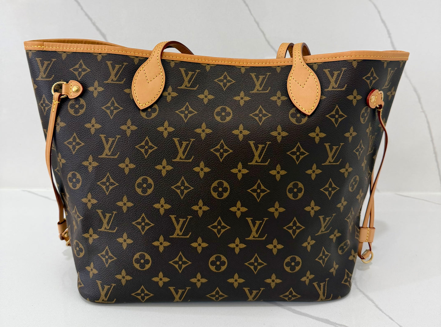 Neverfull MM Monogram/Tan