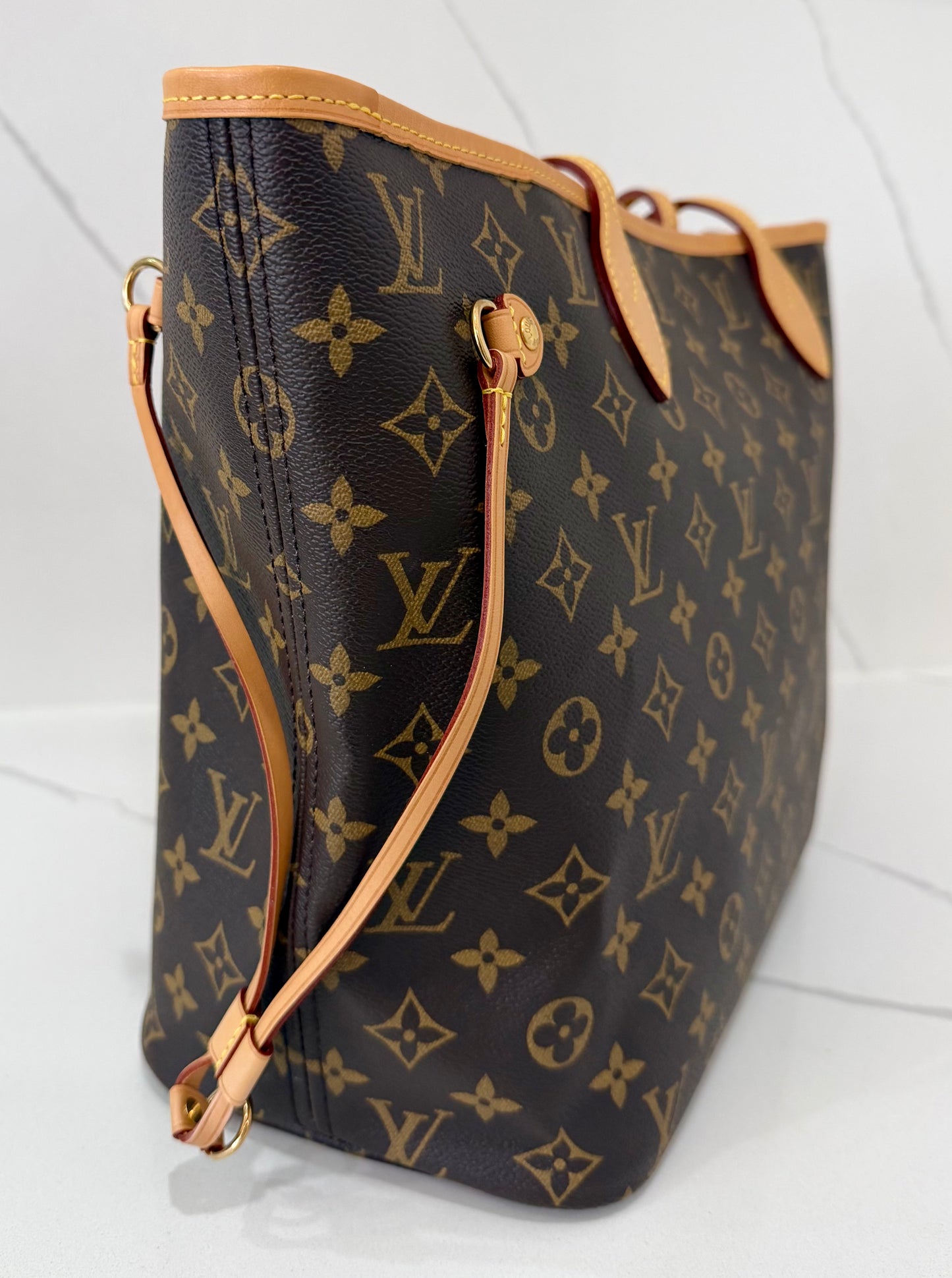 Neverfull MM Monogram/Tan