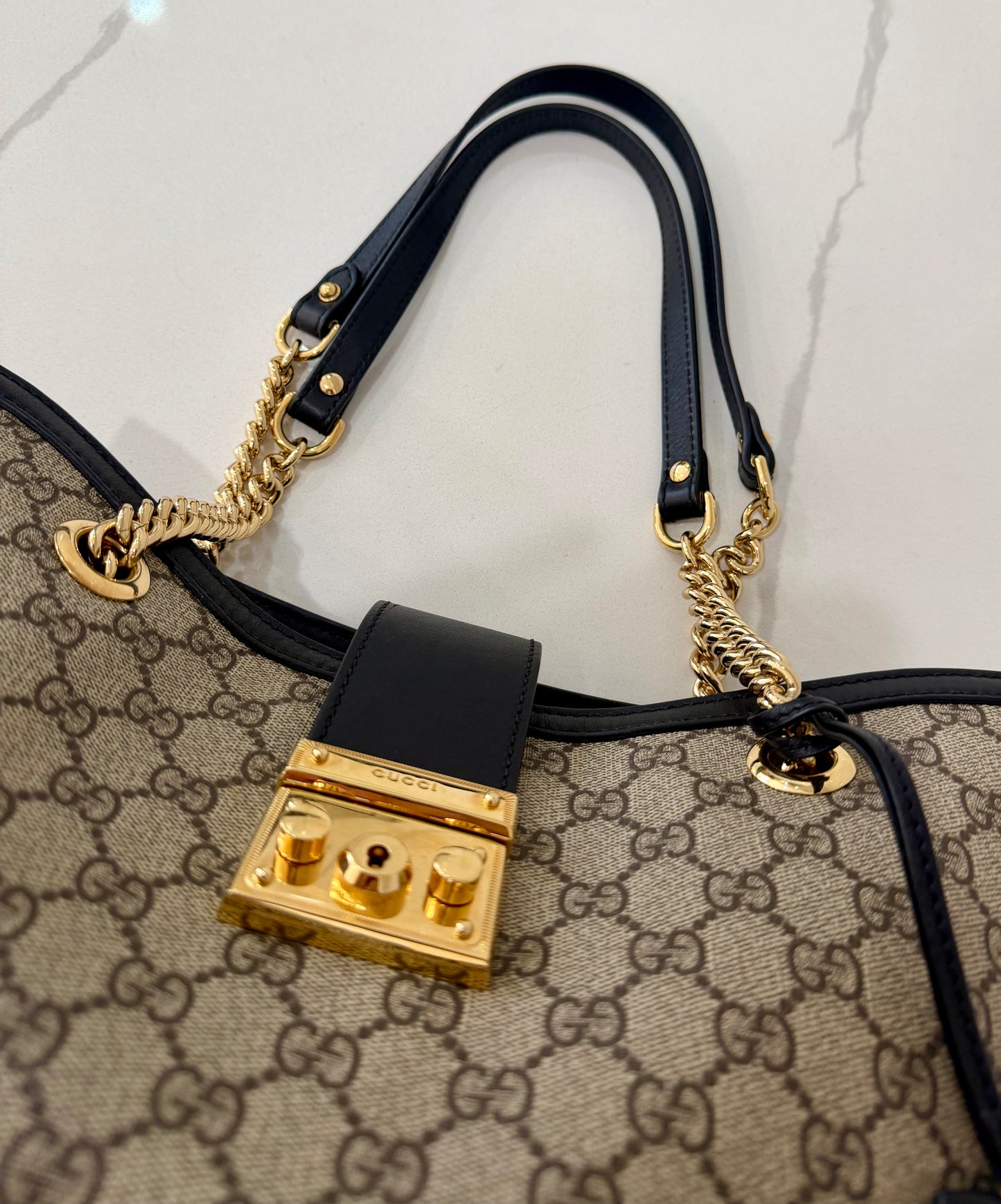 Gucci Padlock Tote Large