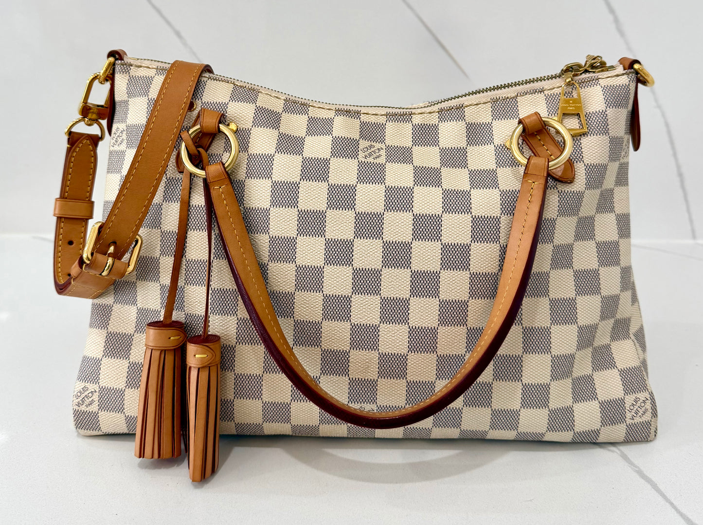 Lymington Damier Azur