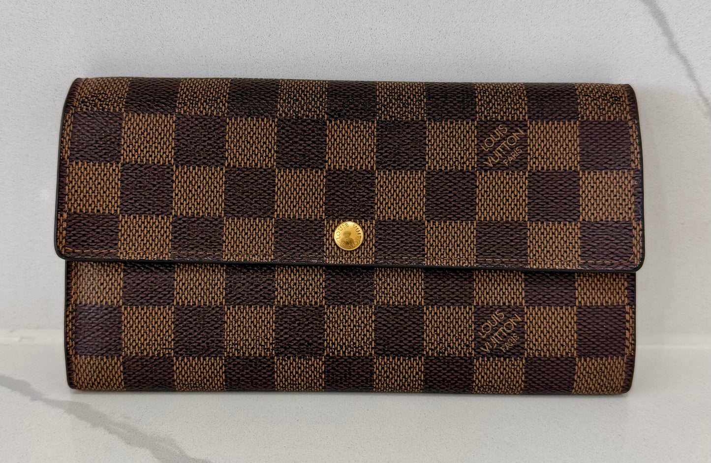 Sarah Wallet Damier Ebene
