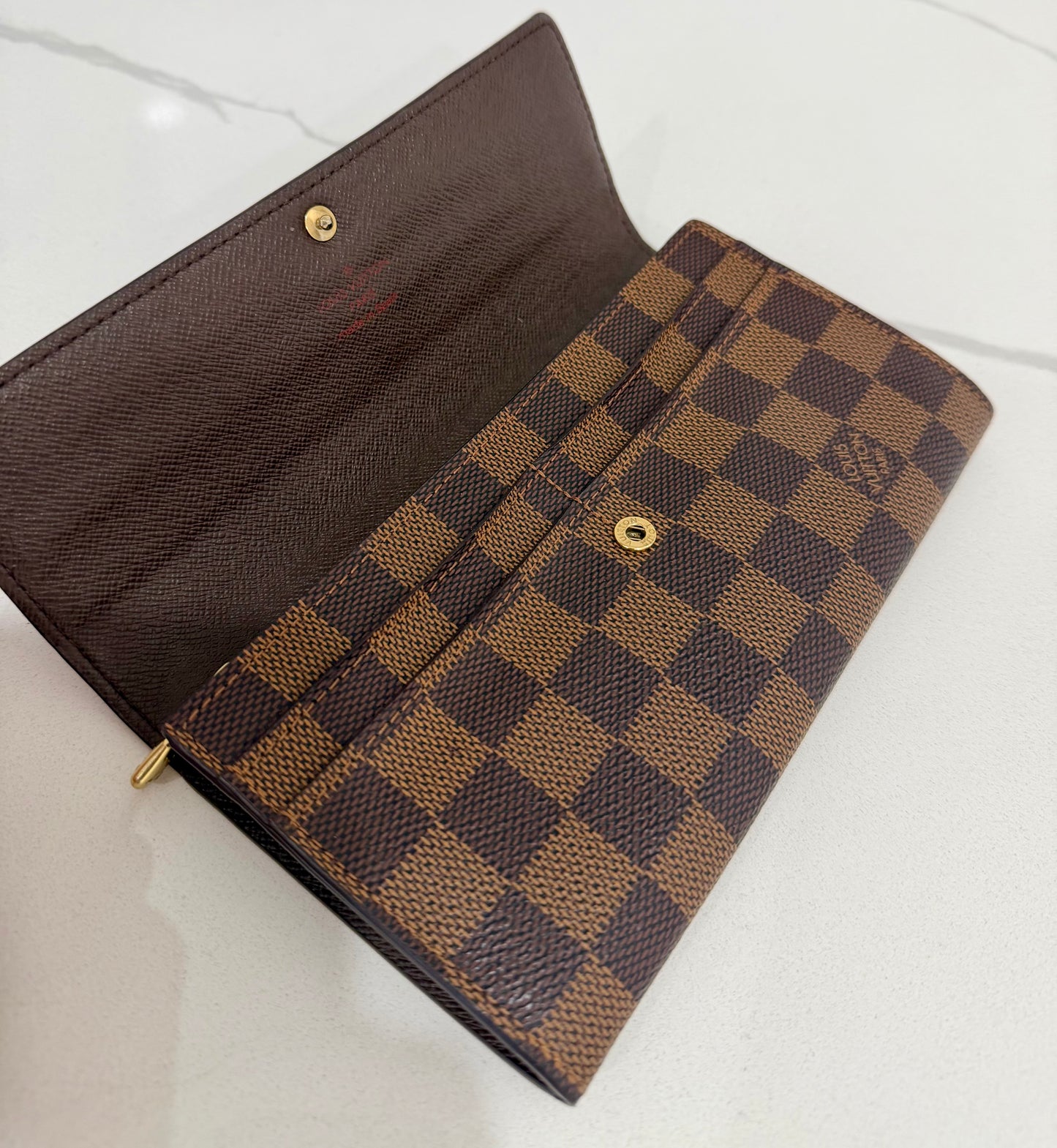 Sarah Wallet Damier Ebene
