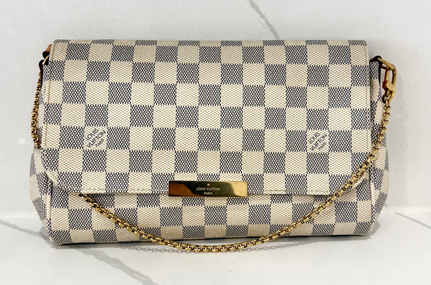 Favorite MM Damier Azur