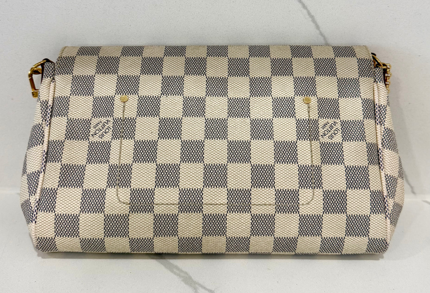 Favorite MM Damier Azur