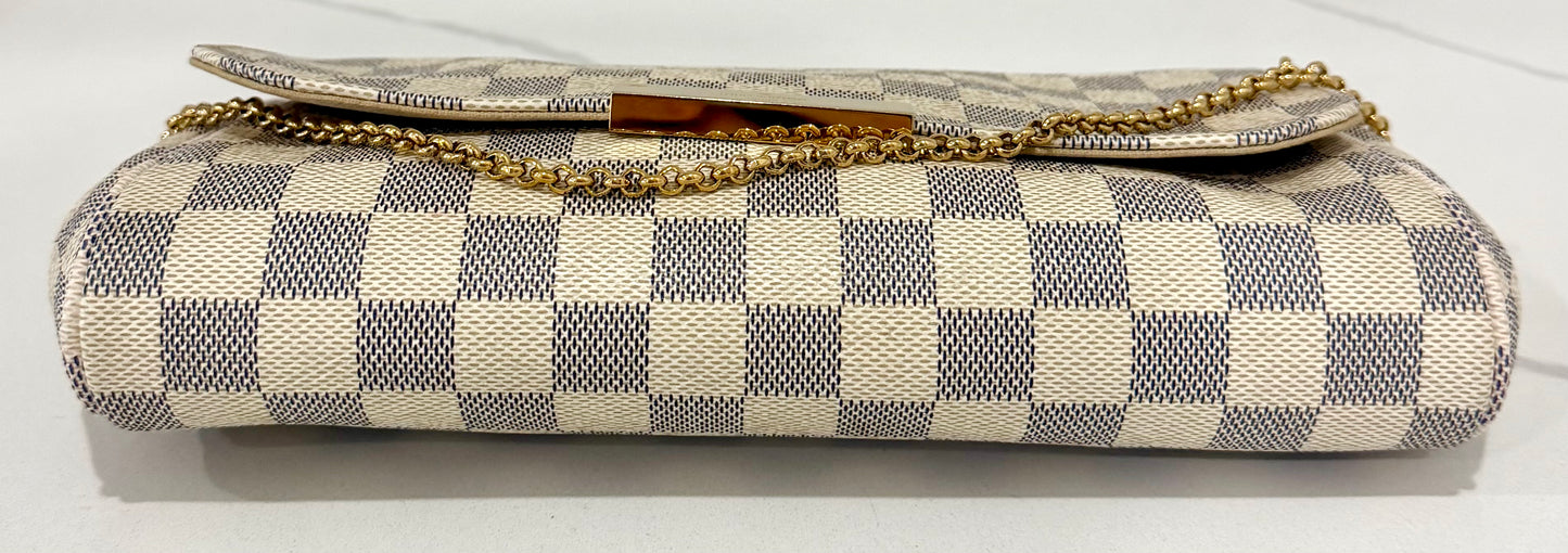 Favorite MM Damier Azur