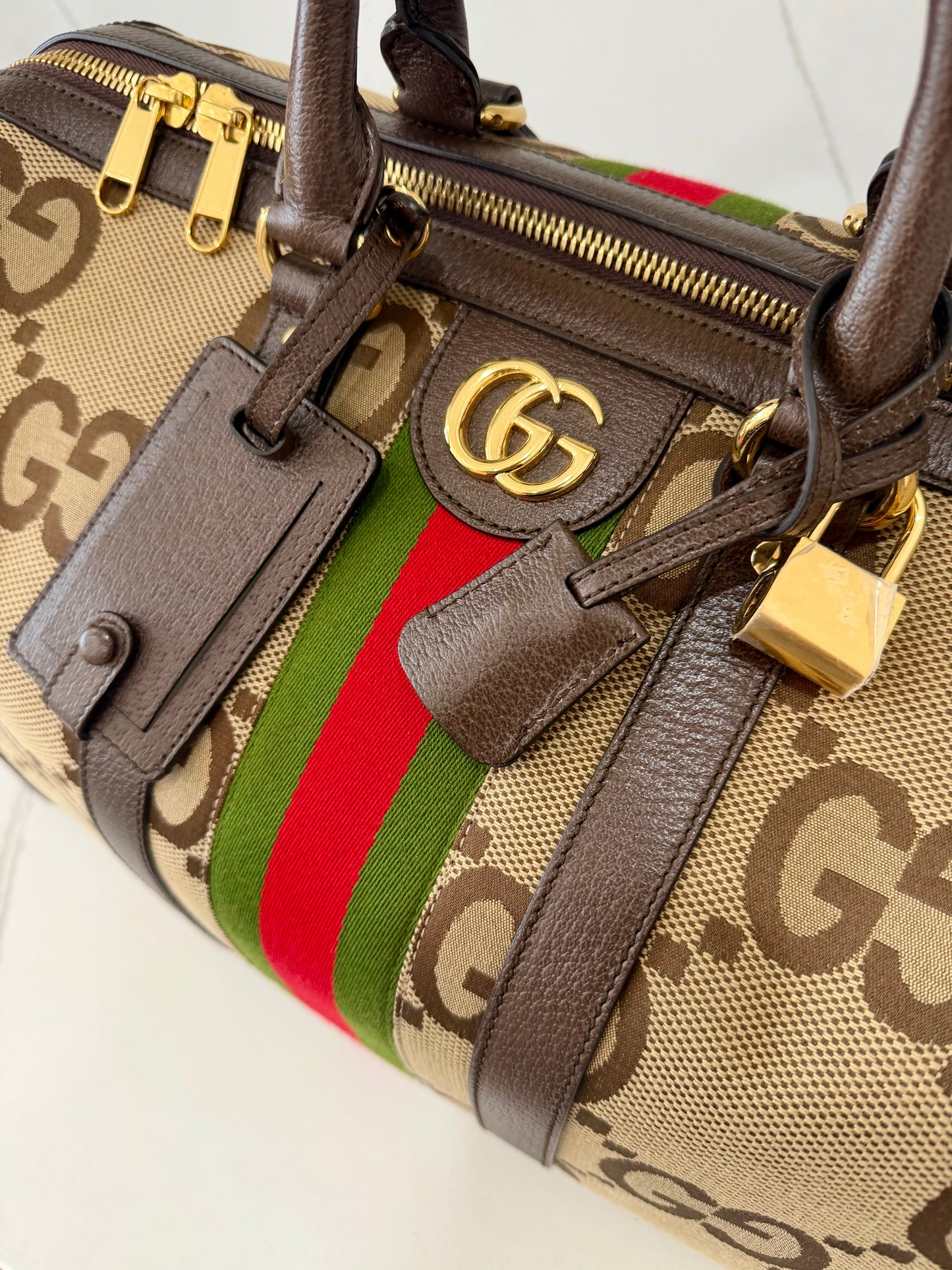 Gucci Jumbo GG Duffle Bag