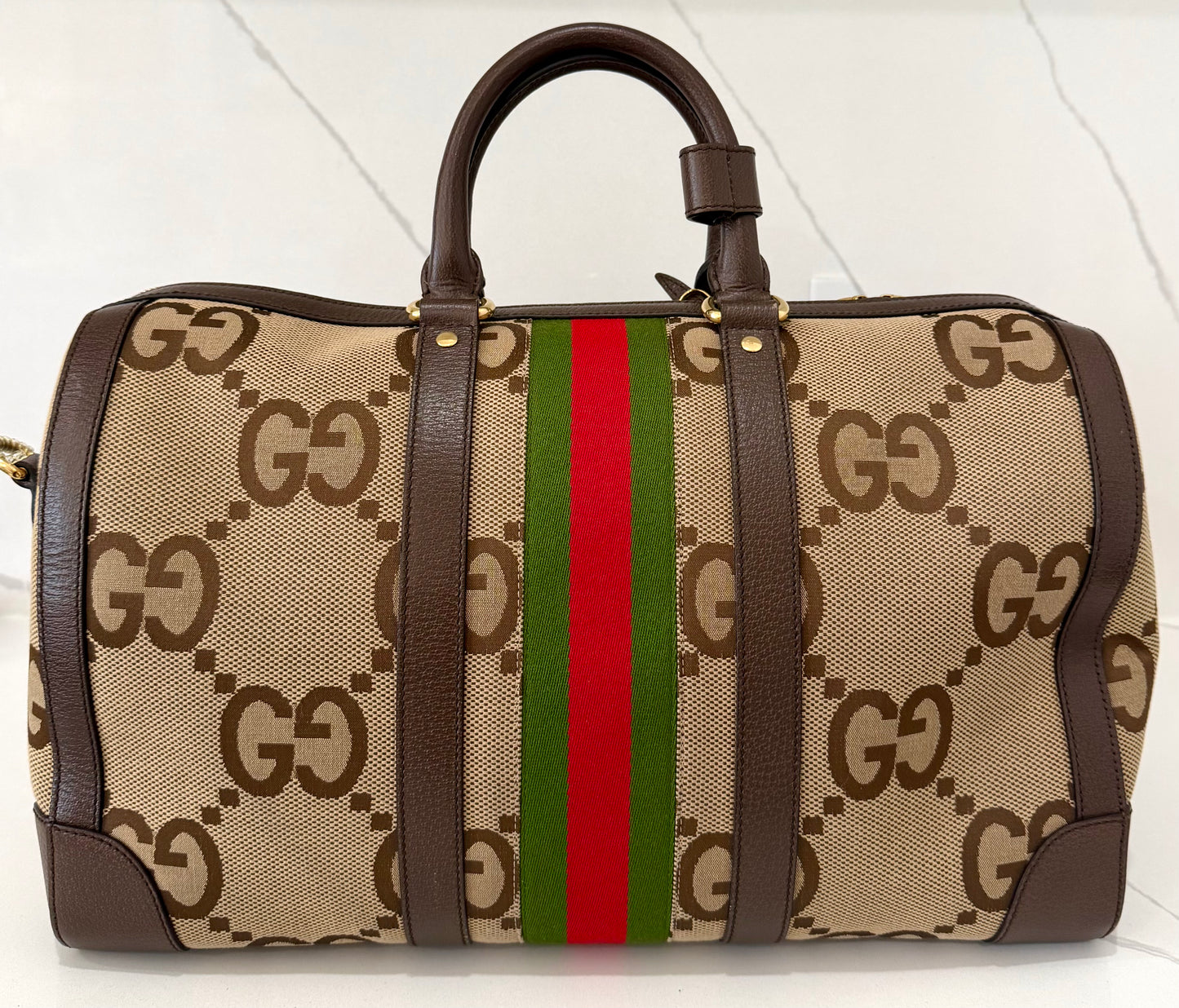 Gucci Jumbo GG Duffle Bag