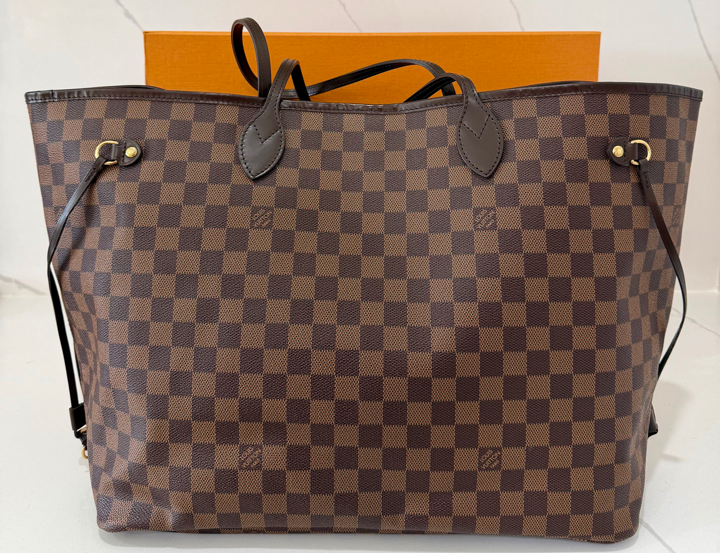 Neverfull GM Damier Ebene