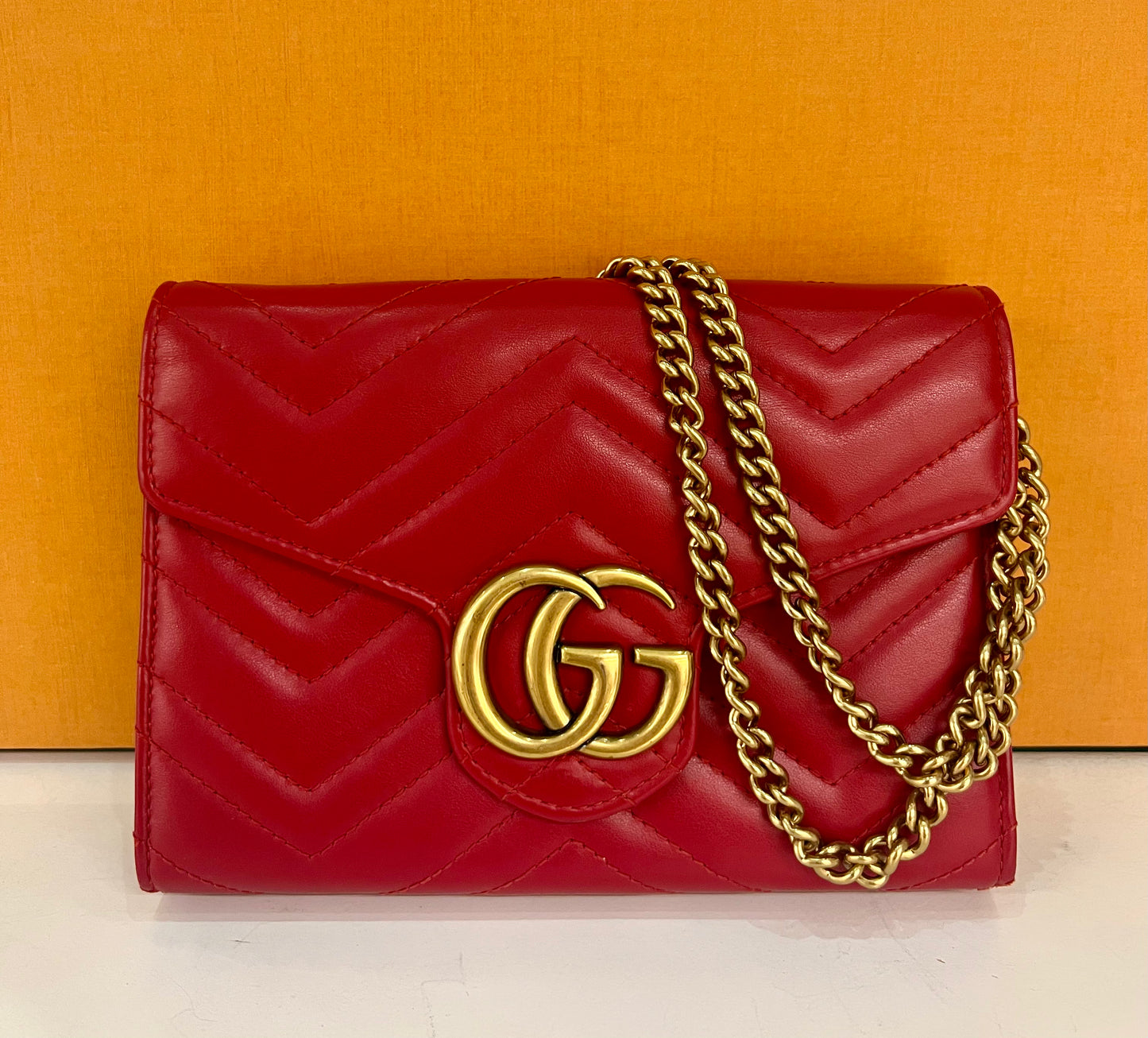 Gucci Marmont Wallet on Chain