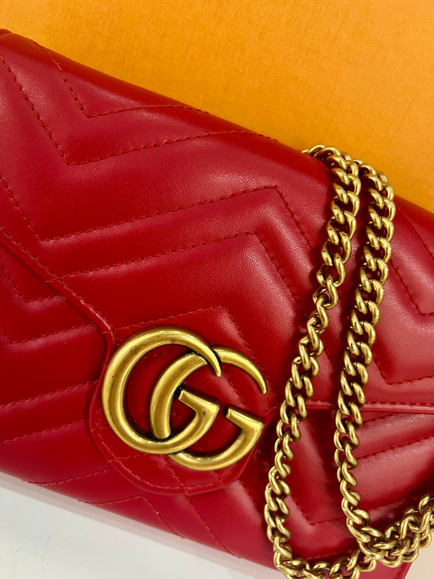 Gucci Marmont Wallet on Chain