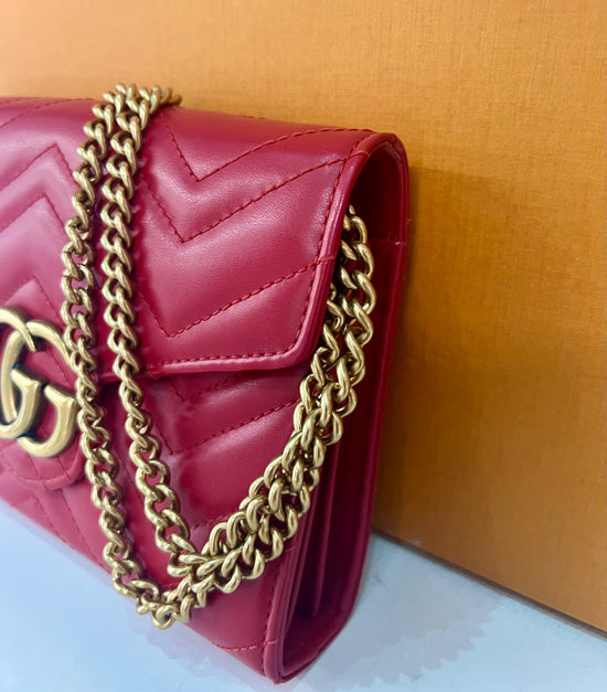 Gucci Marmont Wallet on Chain