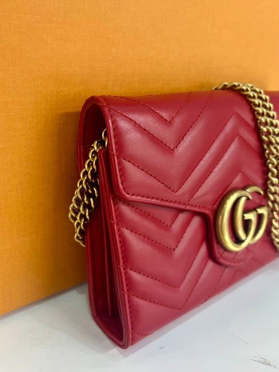Gucci Marmont Wallet on Chain