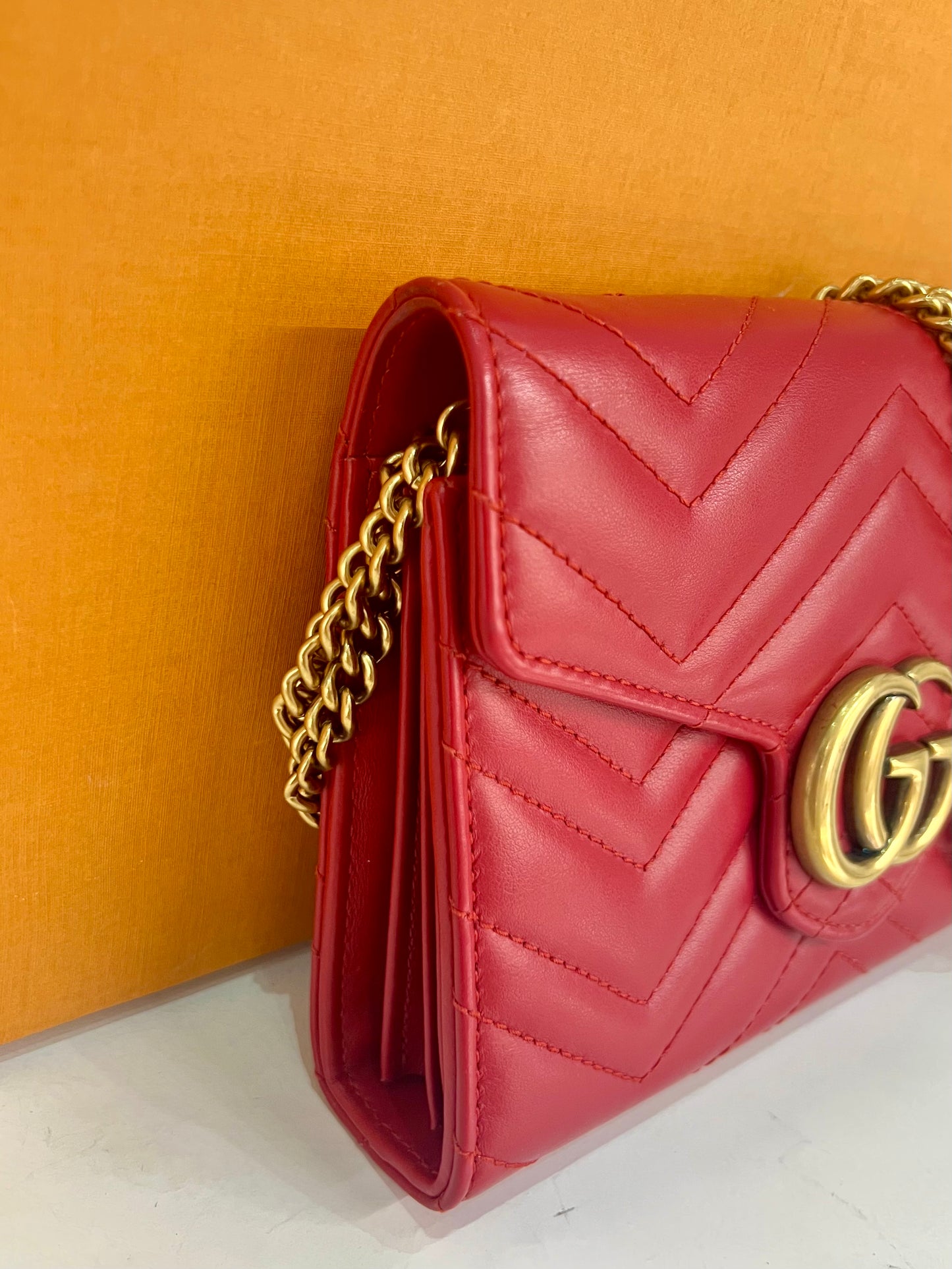 Gucci Marmont Wallet on Chain