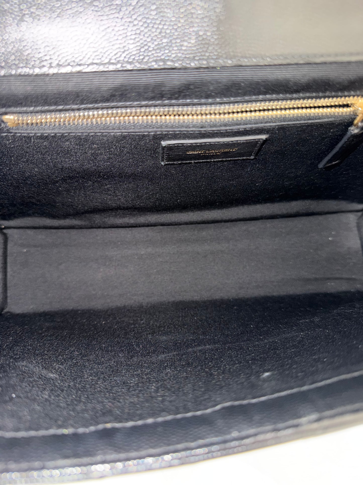 YSL Cassandra Black Large
