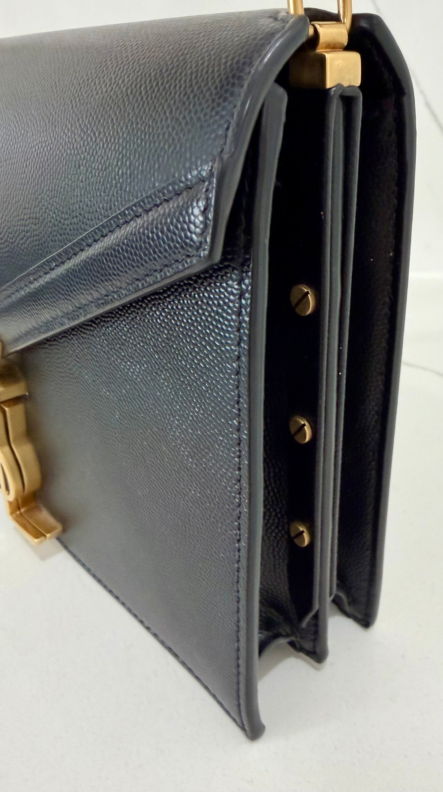 YSL Cassandra Black
