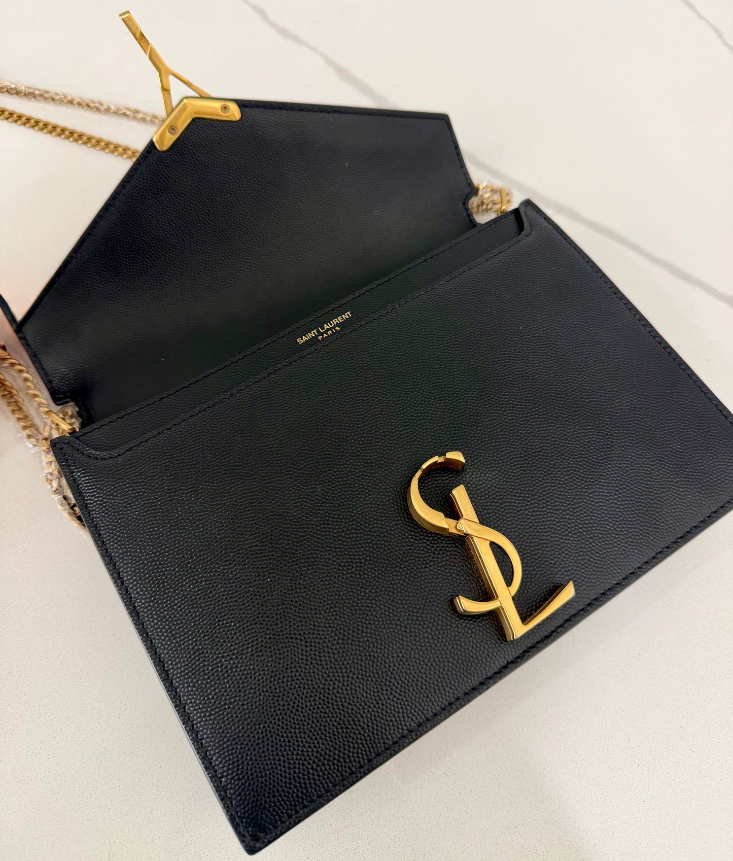 YSL Cassandra Black