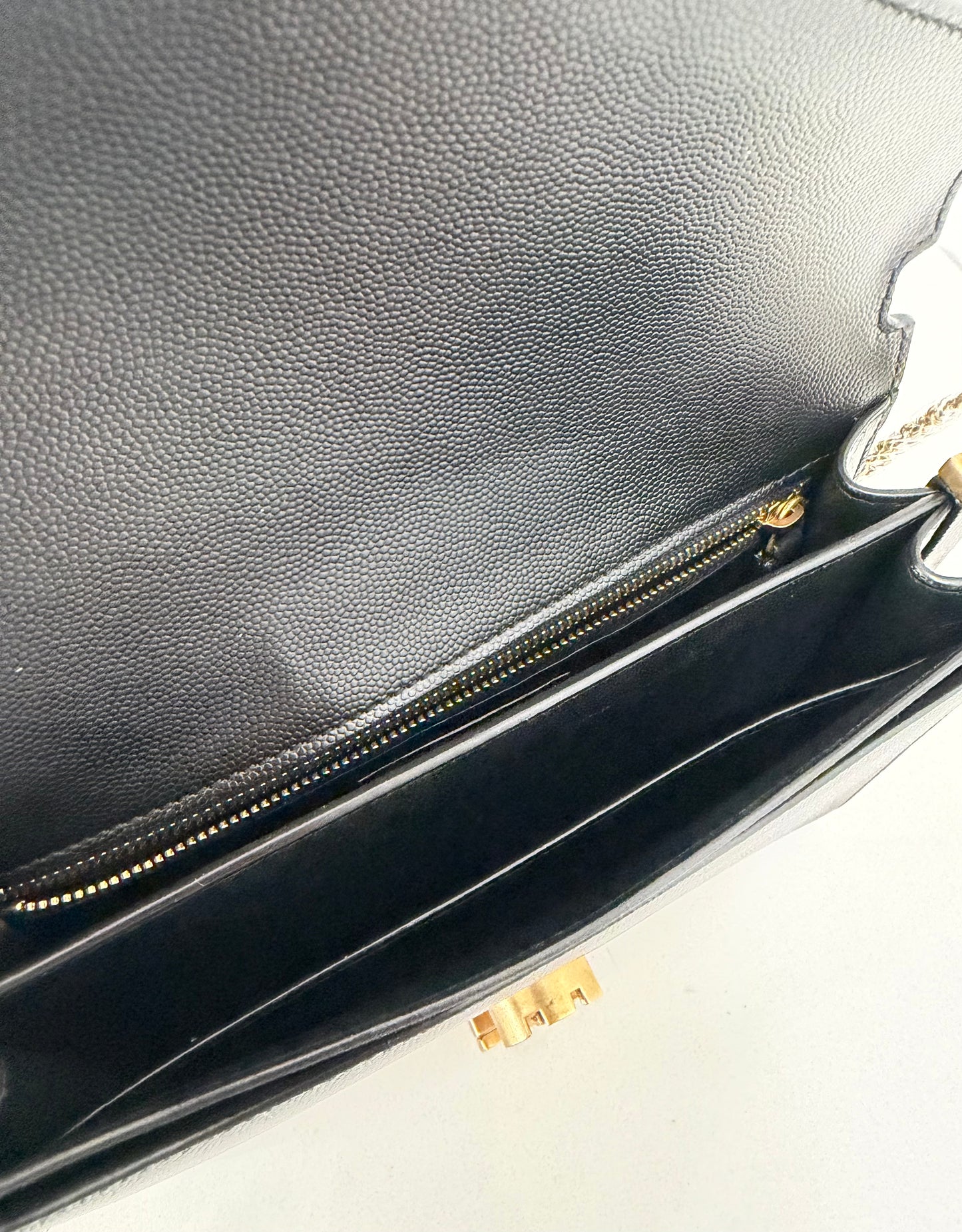 YSL Cassandra Black