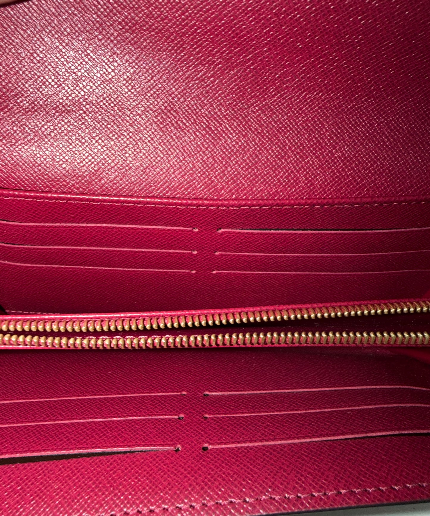 Sarah Wallet Monogram/Pink