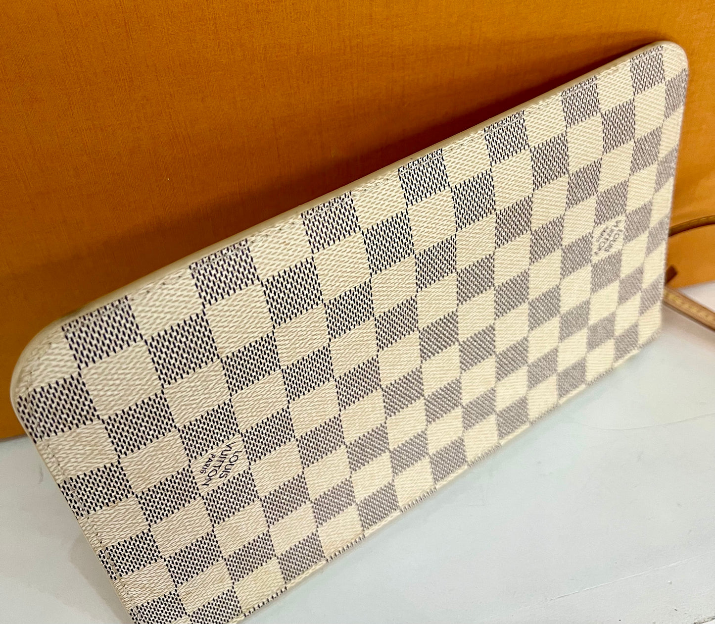 Wristlet Damier Azur