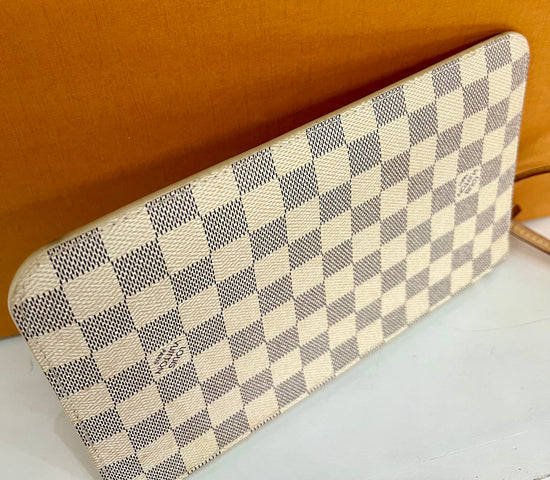 Wristlet Damier Azur