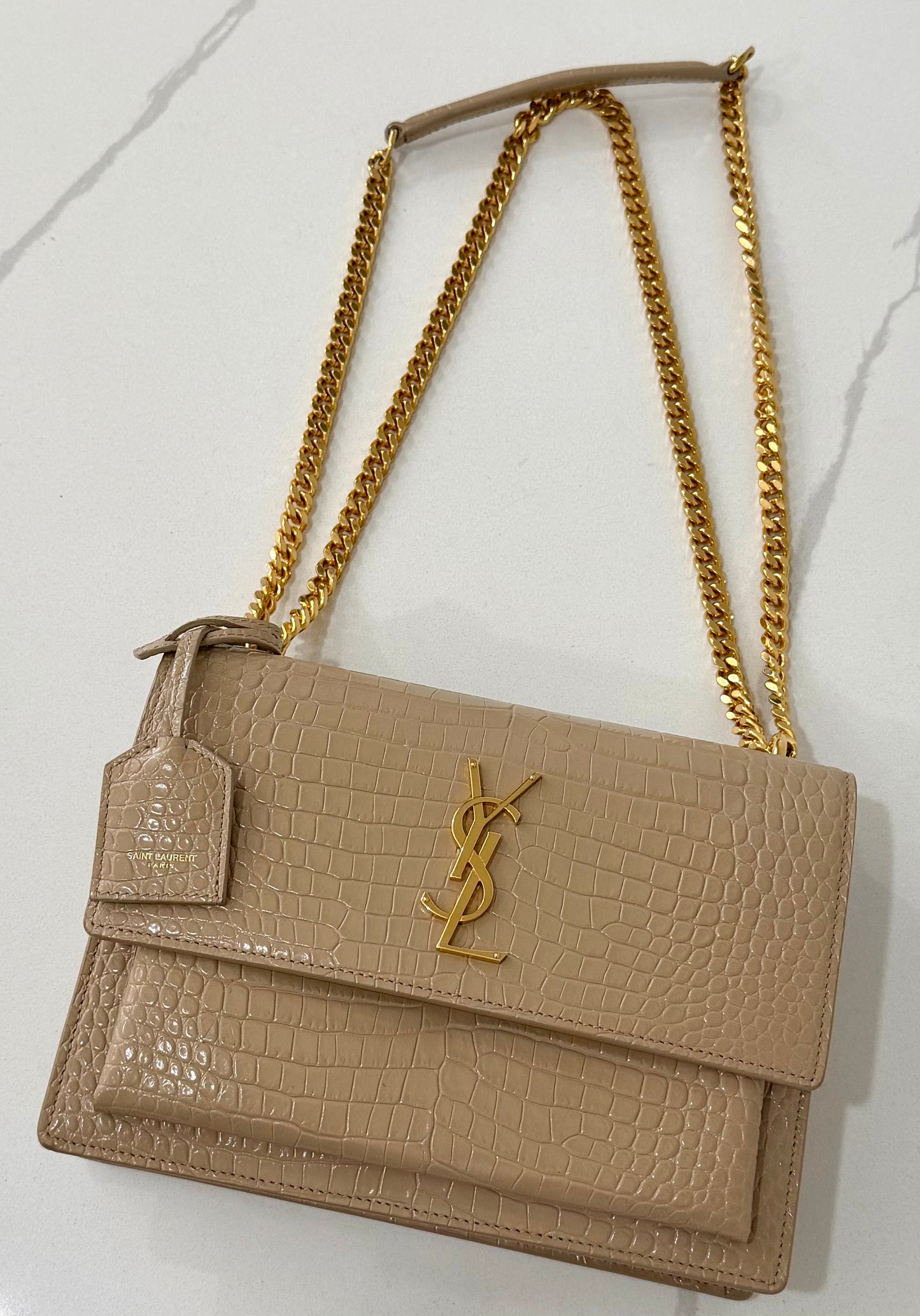 YSL Sunset Croc