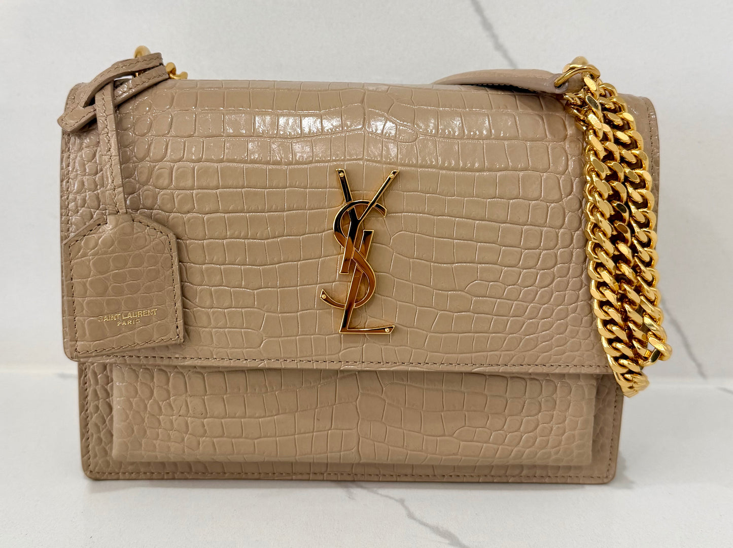 YSL Sunset Croc