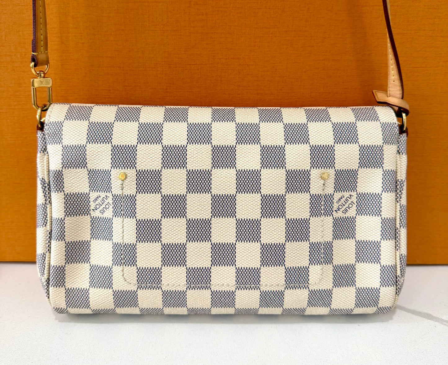Favorite MM Damier Azur