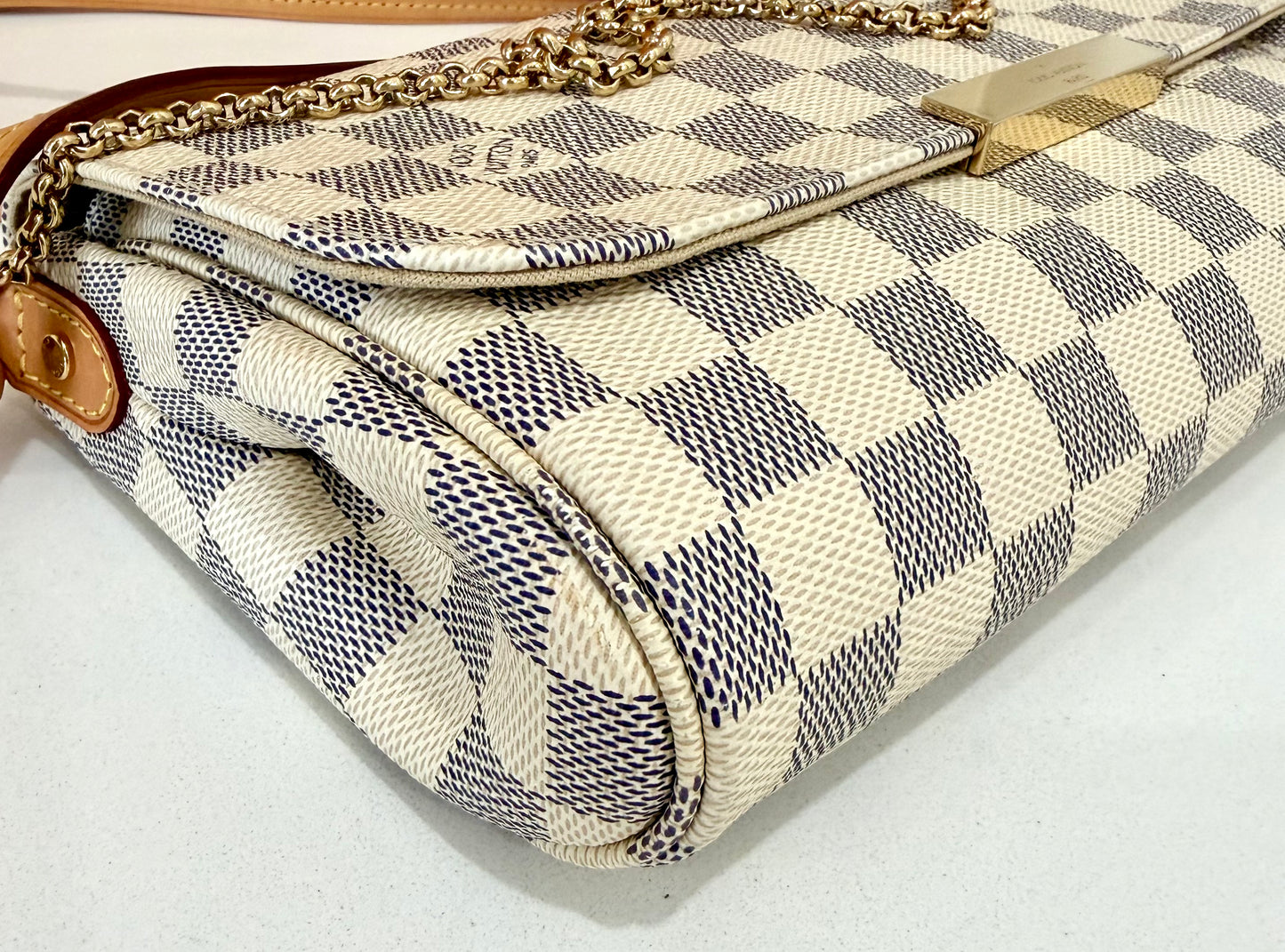 Favorite MM Damier Azur