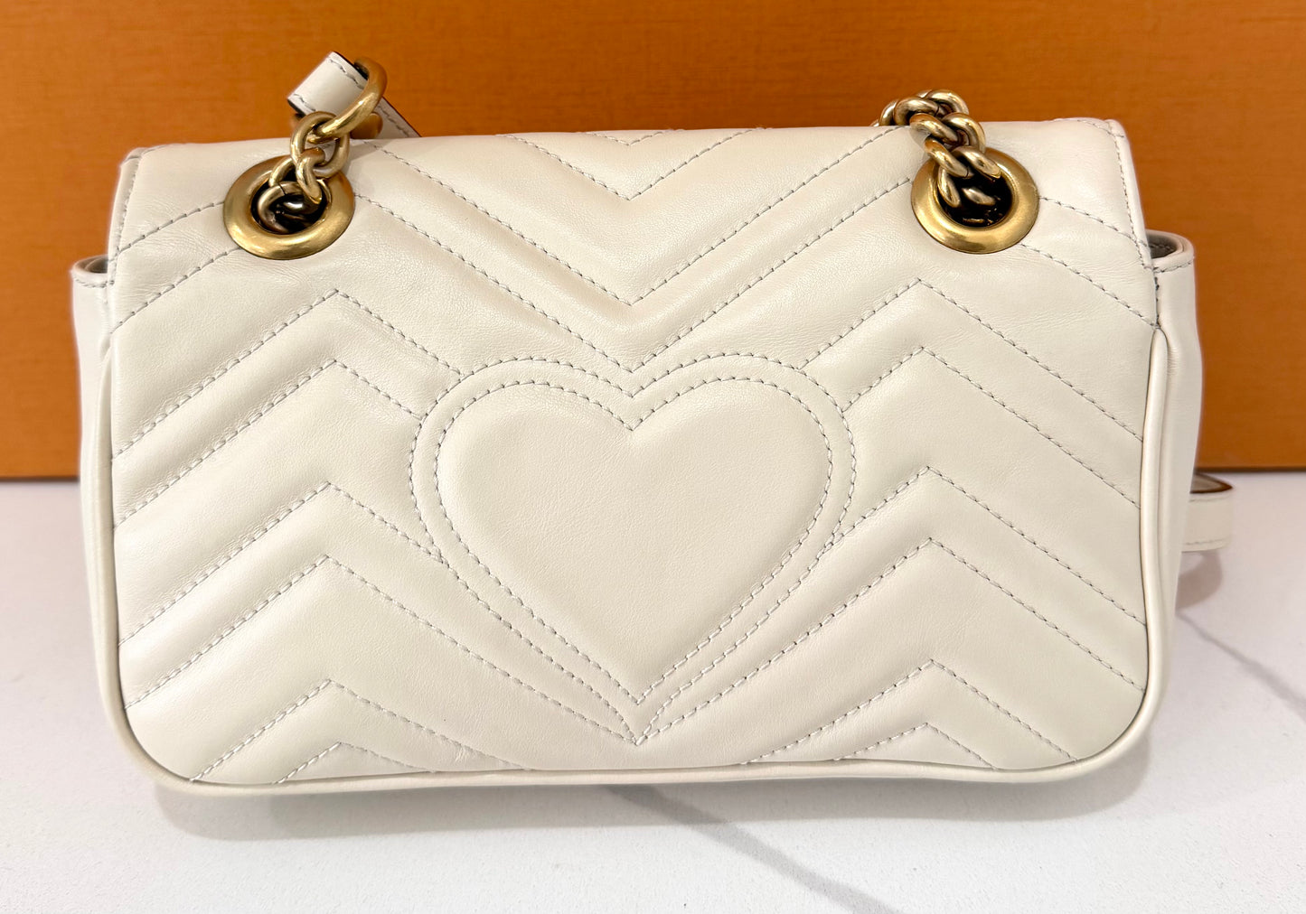 Gucci Marmont Mini Cream