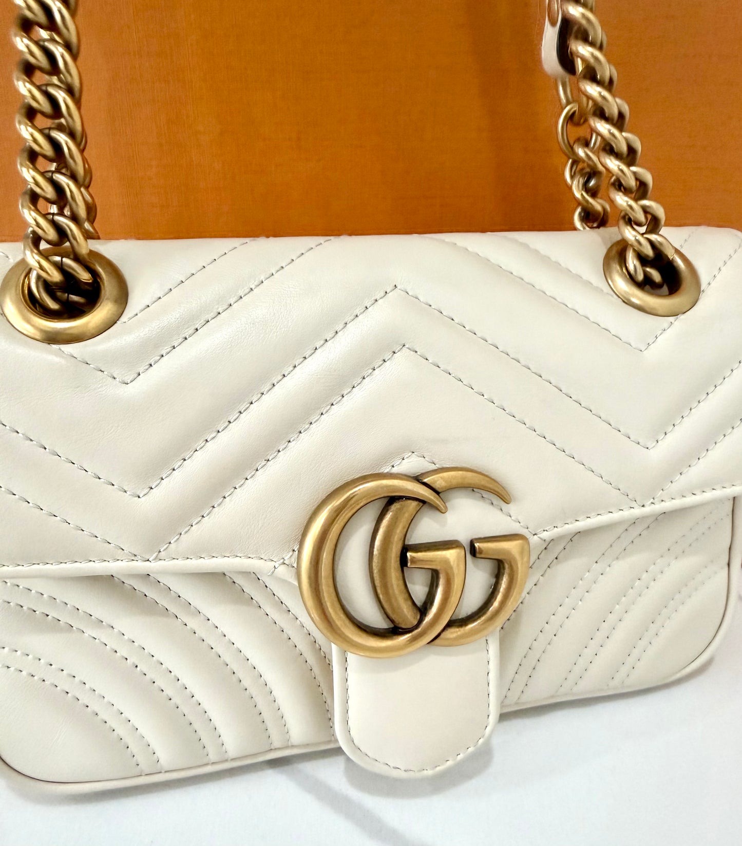 Gucci Marmont Mini Cream