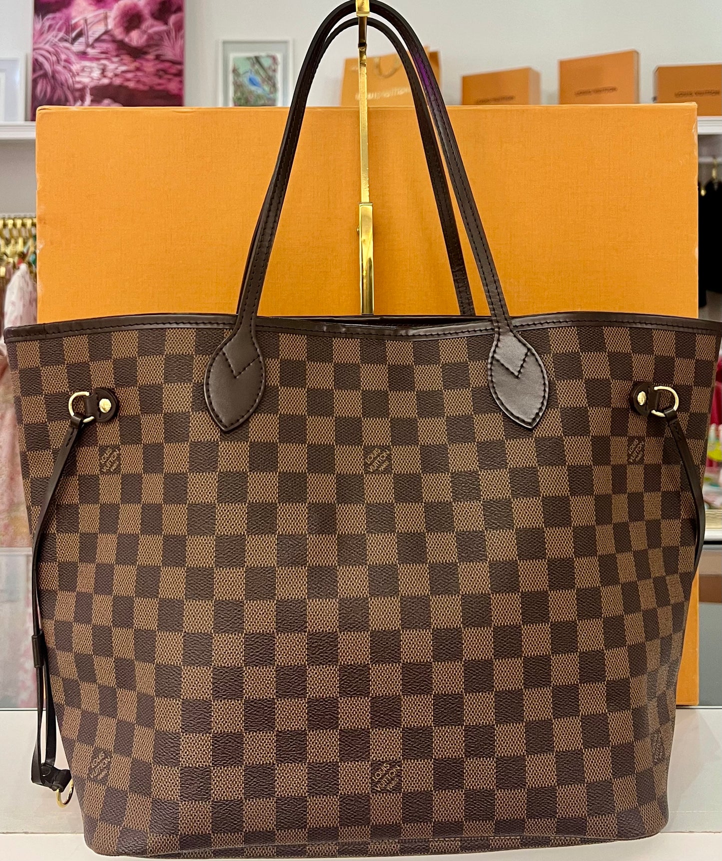 Neverfull MM Damier Ebene