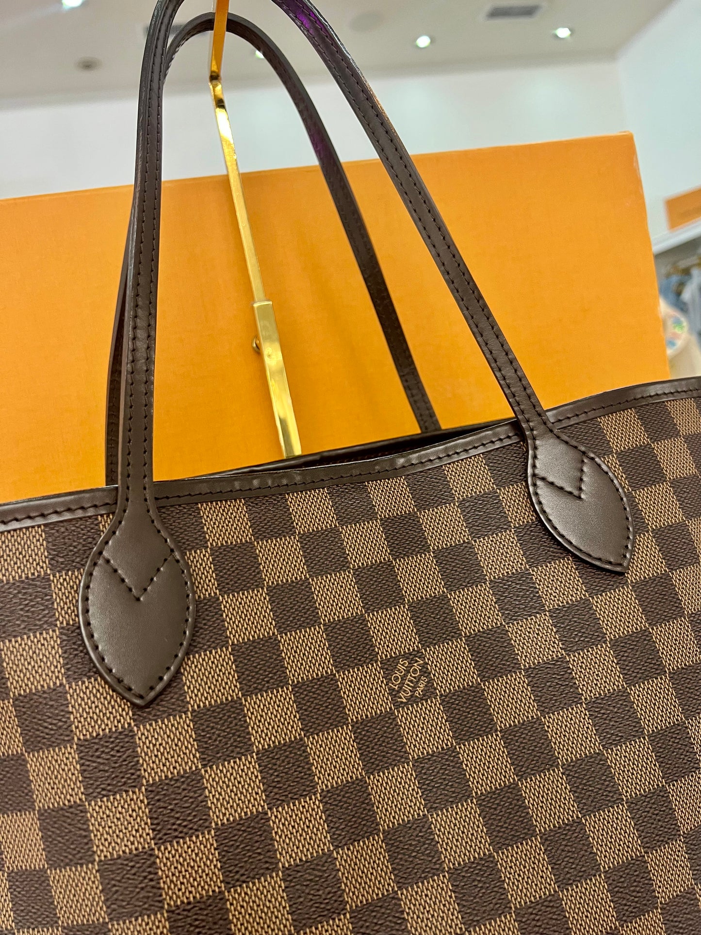 【希少】 LOUIS VUITTON Damier Ebene Neverfull MM バッグ Neverfull MM Damier Ebene - Women - Handbags | LOUIS VUITTON ®