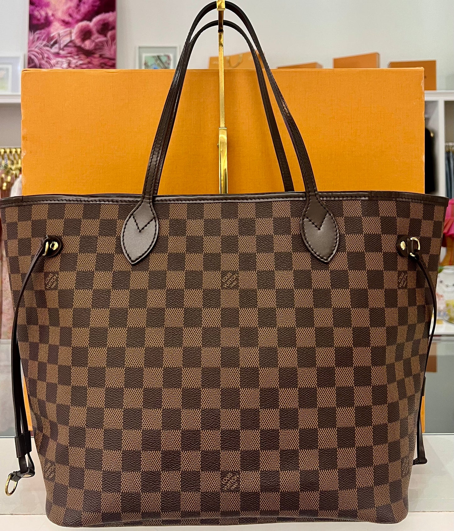 Neverfull MM Damier Ebene