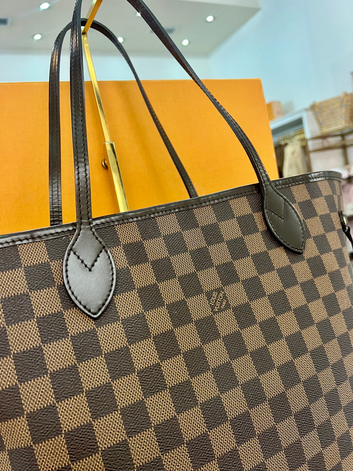 Neverfull MM Damier Ebene
